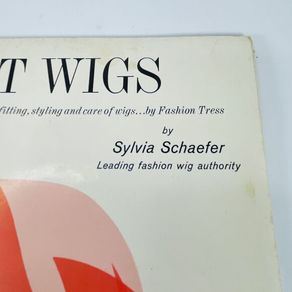 ALL ABOUT WIGS by SCHAEFER 1962 HOW TO SELL FIT CUT STYLE VTG Beauty Shop Decor - Picture 2 of 9